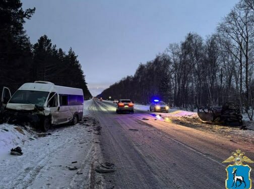 ДТП в Ставропольском районе, фото: ГУ МВД РФ по Самарской области