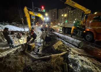 В Самаре жители высотных домов на 5-й Просеке остались без отопления и горячей воды