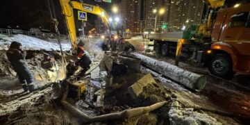 В Самаре жители высотных домов на 5-й Просеке остались без отопления и горячей воды