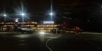 В Самаре утром 24 января приостановил работу аэропорт «Курумоч» 