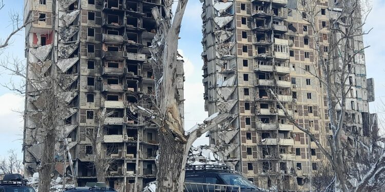 Авдеевка, февраль 2025 года, фото: Кирилл Кирягин