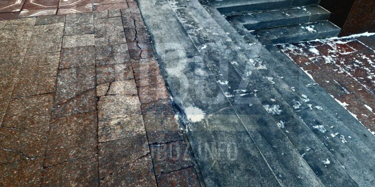 Место взрыва 27.02.2025, фото: Александра Русяева