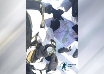 В Самарской области открылся военно-спортивный лагерь «Зимний рейд»