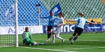 Женские «Крылья Советов» ворвались в топ-четыре команд Суперлиги