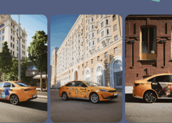 В Самаре появятся машины такси, украшенные детскими рисунками