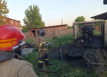 В сгоревшем сарае в Самарской области погибли двое девятилетних детей