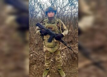 Стрелок базирующейся под Самарой 15-й гвардейской бригады уничтожил пулеметную точку противника