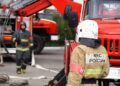 В Самаре потушили пожар площадью 450 квадратных метров