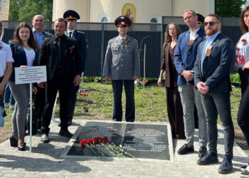 В Красноглинском районе Самары торжественно открыли Аллею памяти «Лес Победы»