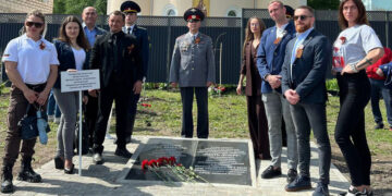 В Красноглинском районе Самары торжественно открыли Аллею памяти «Лес Победы»