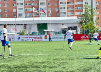Команда Сызрани дебютировала на чемпионате России по адаптивному футболу