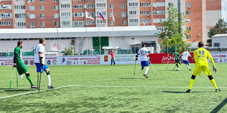 Команда Сызрани дебютировала на чемпионате России по адаптивному футболу