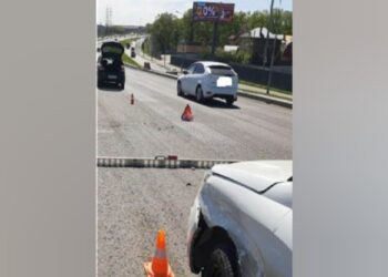 В Самаре в массовом ДТП пострадала женщина