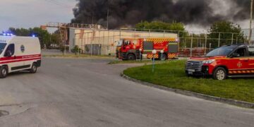 Россия 6 июня нанесла комбинированный удар — в Киеве перебои с электричеством, пожары, повреждена железная дорога