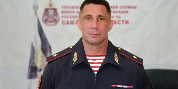 Генерал-майор Евгений Панков, фото: пресс-служба Управления Росгвардии по Самарской области