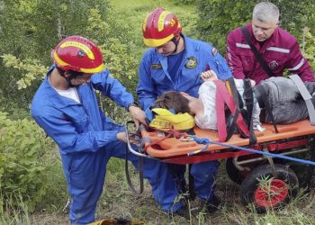 В Самарской области 29 июня спасли 15-летнего подростка, травмированного при восхождении на гору Белая