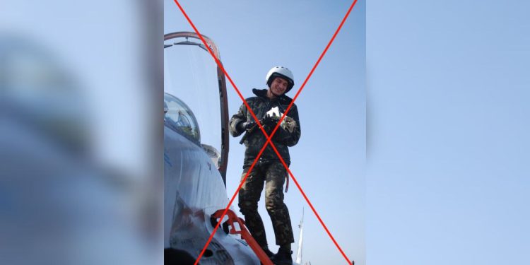 Украинский пилот F-16 Максима Устименко уничтожен 29 июня, фото: соцсети