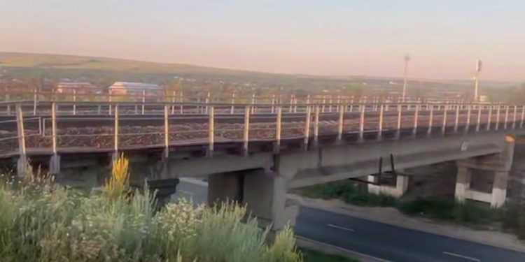 Мост в Саратовской области, который планировал взорвать украинский диверсант, фото: ФСБ РФ