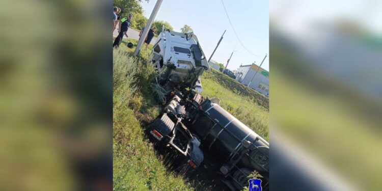 Смертельное ДТП в Камышлинском районе, фото: ГУ МВД РФ по Самарской области