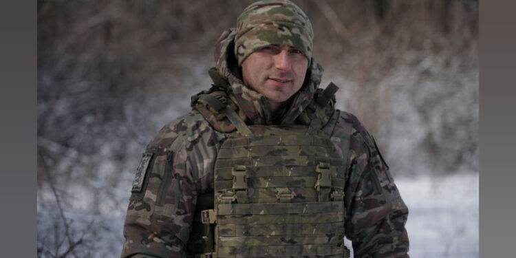 Боец с позывным "Голливуд", фото: Сергей Алешин
