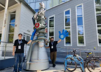 На территории кампуса Самарского университета появилась новая достопримечательность