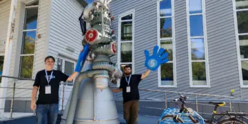 На территории кампуса Самарского университета появилась новая достопримечательность