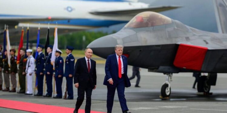 Встреча Владимира Путина и Дональда Трампа на Аляске, фото: whitehouse.gov