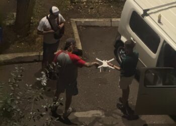 В Самаре задержали молодого человека, запускавшего коптер