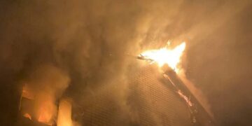 В Кинельском районе Самарской области в ночном пожаре погиб пожилой мужчина