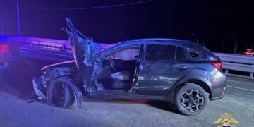 Под Сызранью перевернулась иномарка — пострадали четыре человека, включая 12-летнего ребенка 