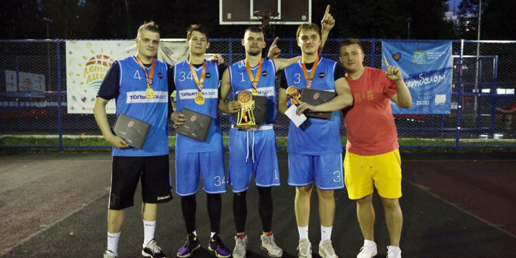 Команда «Тольяттиазота» стала чемпионом Самарской области по баскетболу 3х3