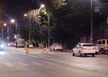 В Самаре Land Cruiser на переходе насмерть сбил пешехода