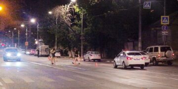 В Самаре Land Cruiser на переходе насмерть сбил пешехода