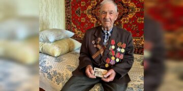 В Самарской области 5 августа ветеран Великой Отечественной войны отпраздновал 100-летие