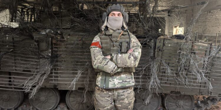 Боец с позывным "Такси", фото: Станислав Смагин