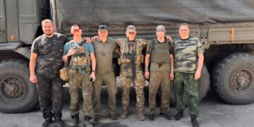 Иван Носков встретился в зоне СВО с бойцами воинских подразделений, базирующихся под Самарой