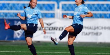 Самарские футболистки обыграли московское «Динамо» с крупным счетом