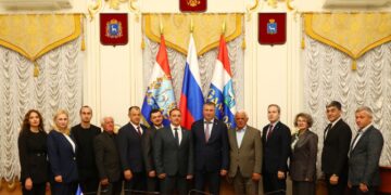 Самара укрепляет международные связи: Иван Носков провел встречу с делегациями из Абхазии и Беларуси