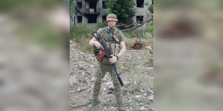 Старший лейтенант ВС РФ с позывным "Купол", фото: Станислав Смагин