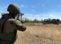 Расчет ЗРК «Бук-М2» Самарского объединения сбивает ракеты НАТО на красноармейском направлении