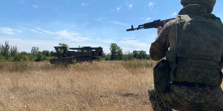 Российский военнослужащий, фото: Константин Каменский