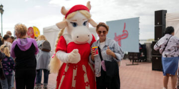 В День города на самарской набережной «Пестравка» устроила праздничную дегустацию