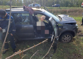 В Самарской области водитель Лады Калины скончался за рулем во время движения