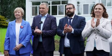 В Самаре при финансовой поддержке «Самаранефтегаза» открыли пришкольную площадку ГТО