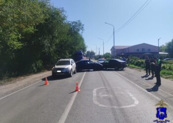 В Самарской области в массовом ДТП пострадали 5 человек