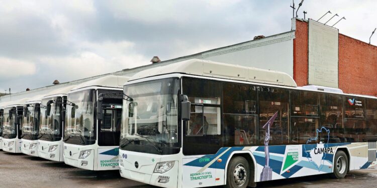 Общественный транспорт Самары пополнился 25 новыми автобусами