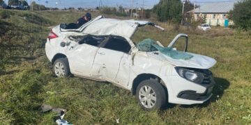 В Самарской области в ДТП погиб водитель Lada Granta