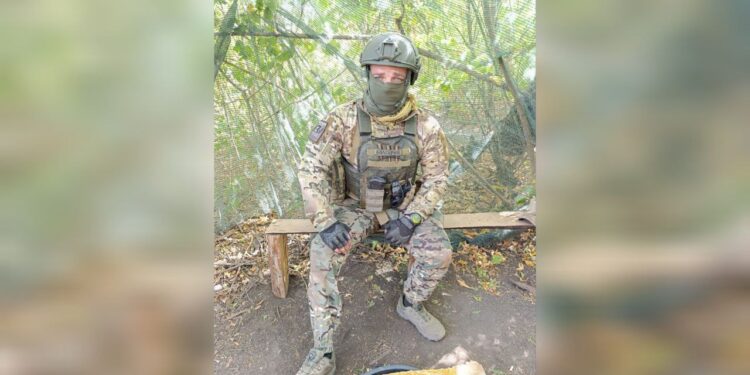 Боец с позывным "Болгарин", фото: Филипп Харченко