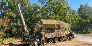 Артиллеристы группировки войск «Центр» громят врага под надёжной защитой от воздушных угроз