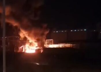 В селе Кинель-Черкассы Самарской области ЧС на тяговой подстанции железной дороги